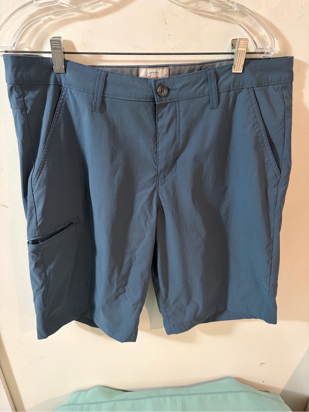 Weatherproof Men's Teal Cargo Shorts